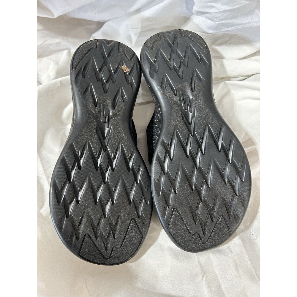 Skechers On-the-GO Cross Band Metallic Sandal Enchanted Black - Picture 5 of 6